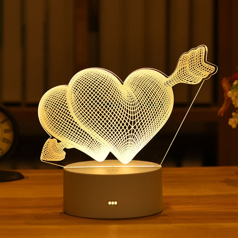 Kaunis 3D lamp